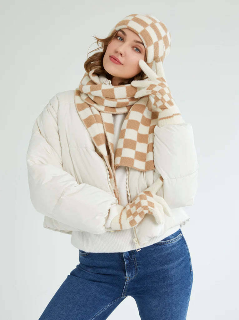 Tanner Scarf - Tan