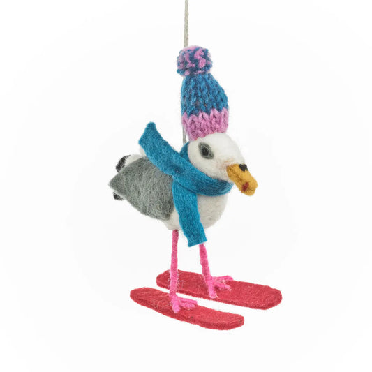 Ornament - Ski-Gull
