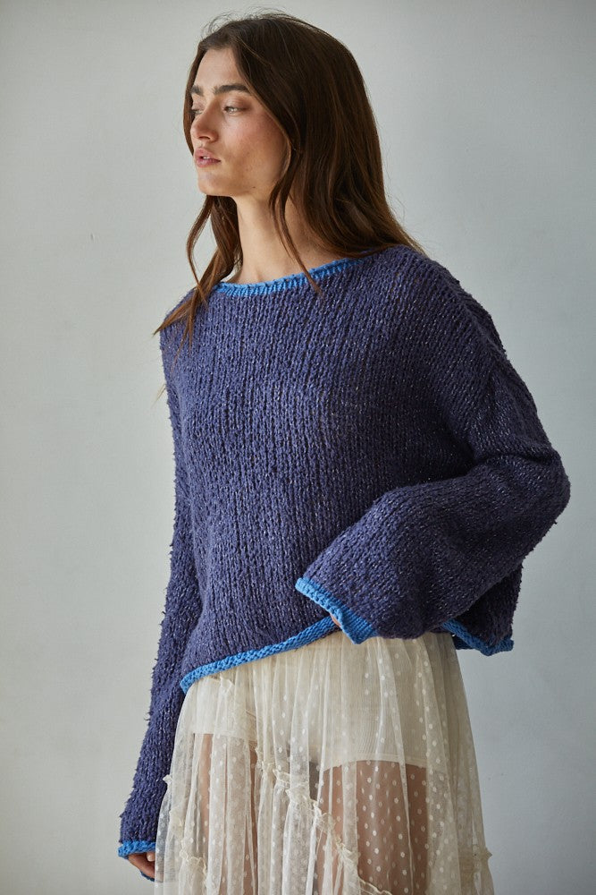 A Little Contrast Top