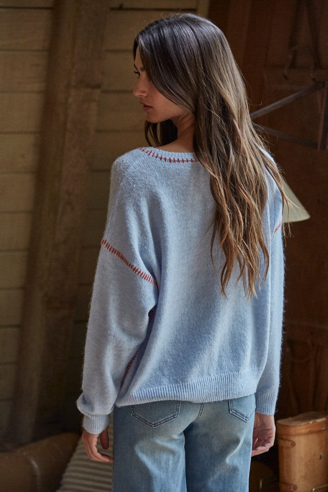 Crisp Cozy Sweater