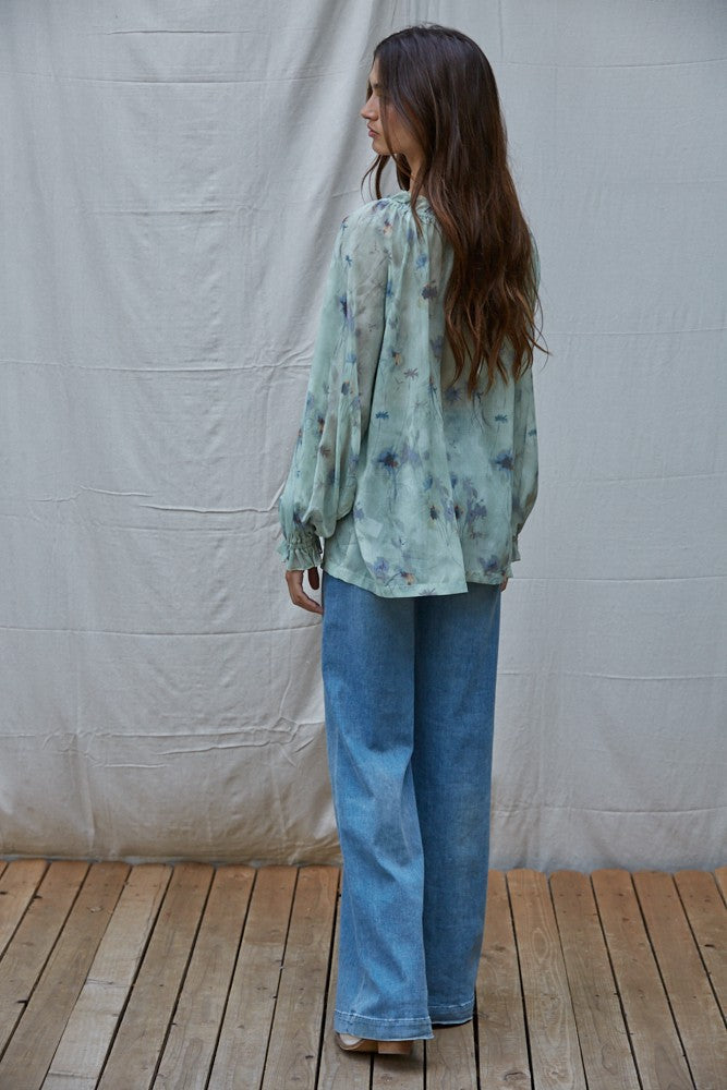 Fall Floral Top