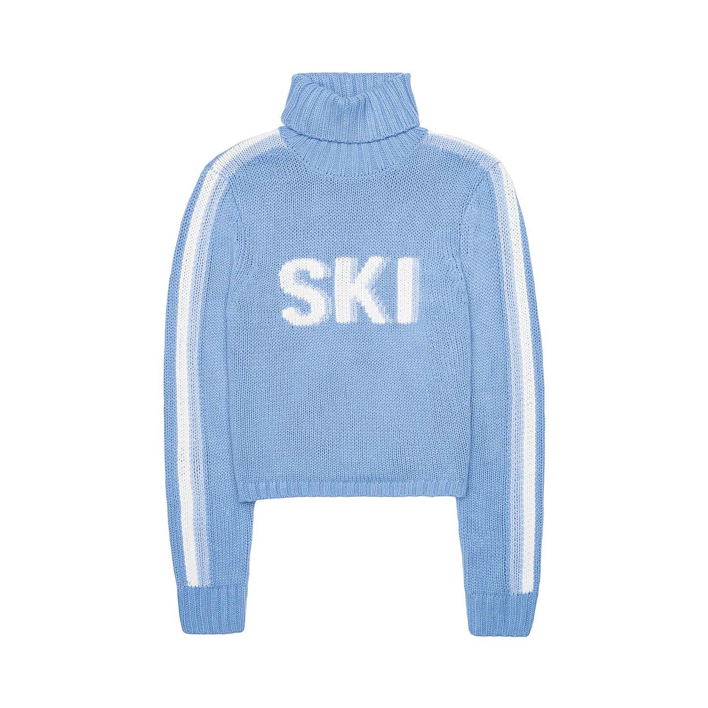 Retro Cropped Ski Turtleneck Sweater