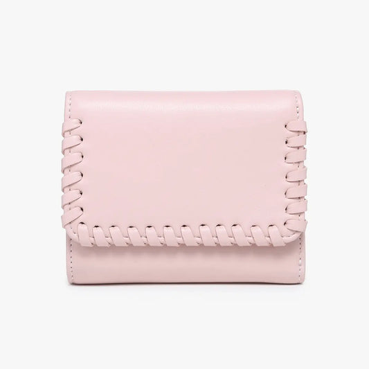 Logan Whipstitch Trifold Wallet