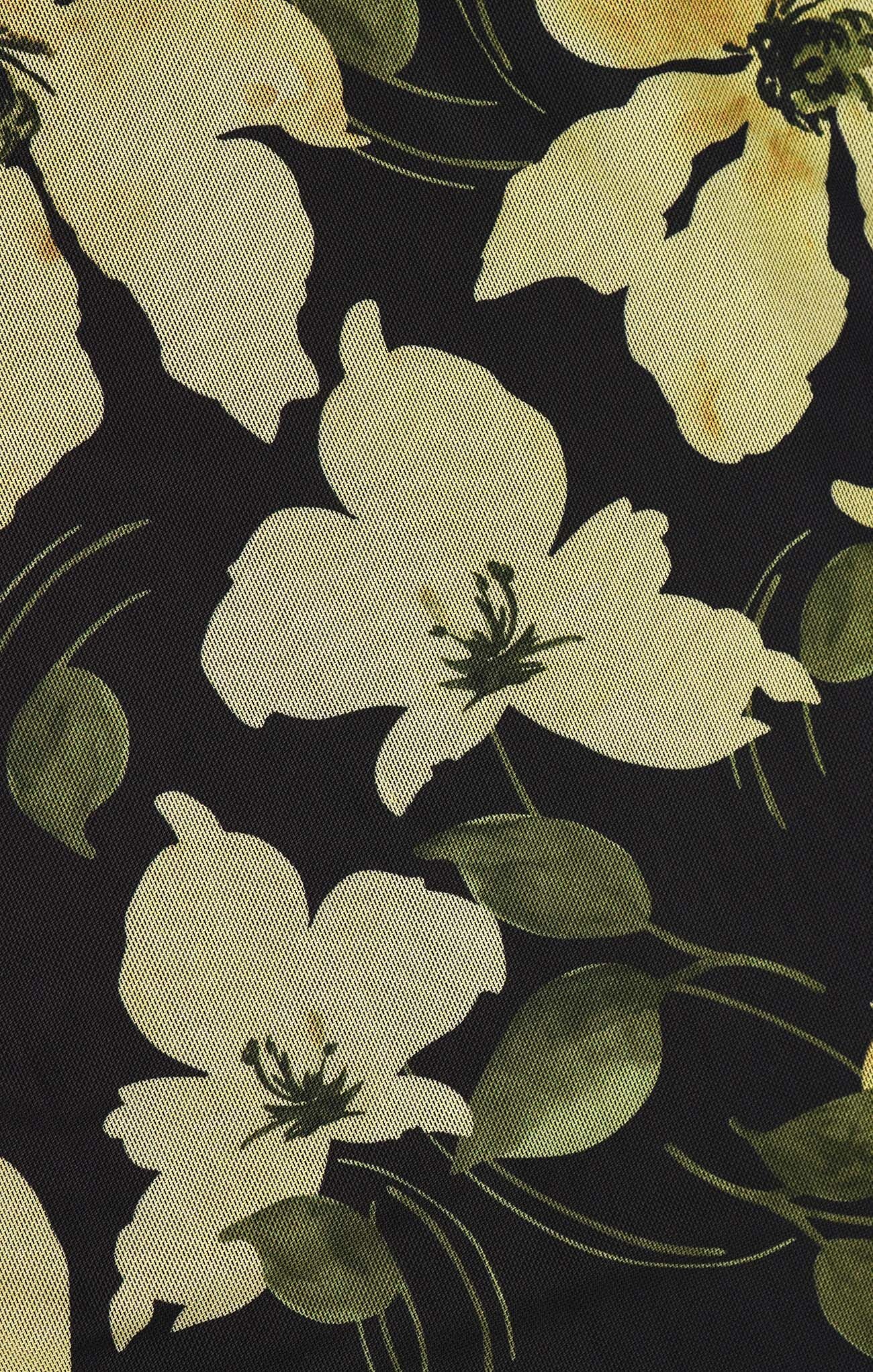 Taysha Ren Floral Mesh Top