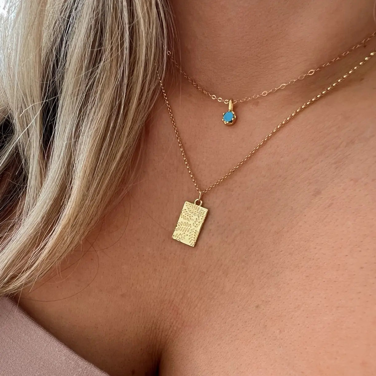 Necklace - Oceane Turquoise