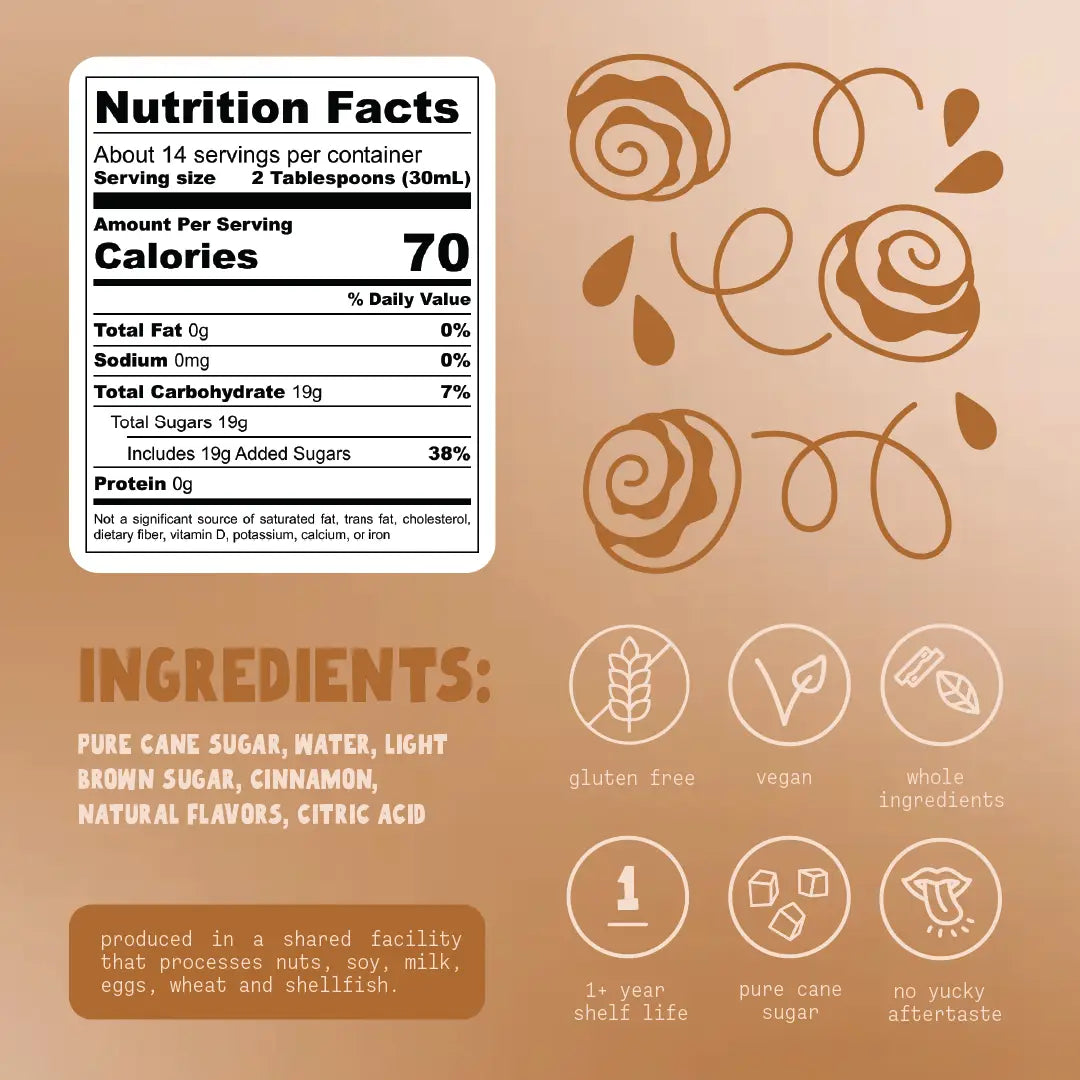 Coffee Syrup - Cinnamon Bun