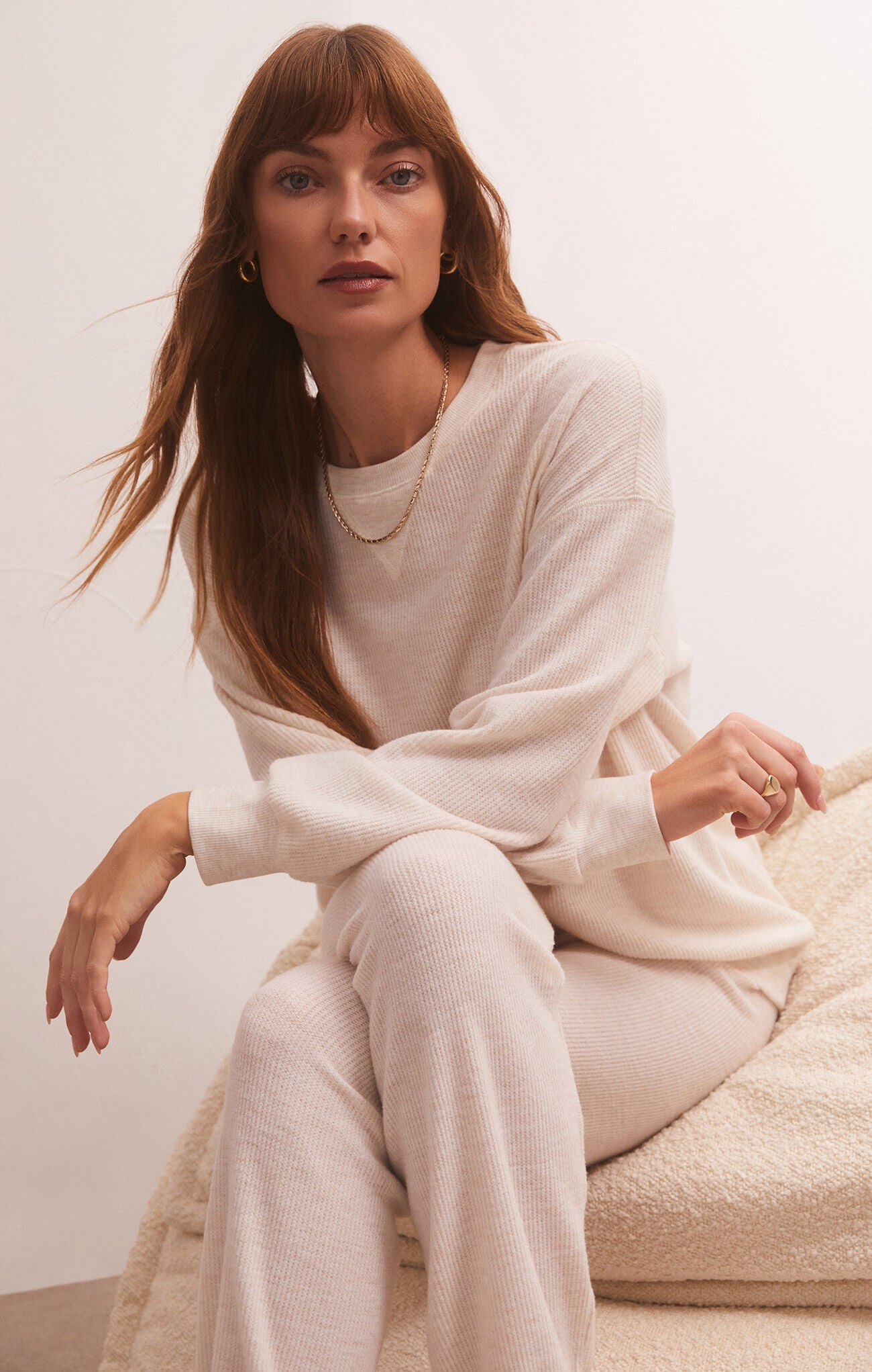 Cozy Days Thermal Sweatshirt