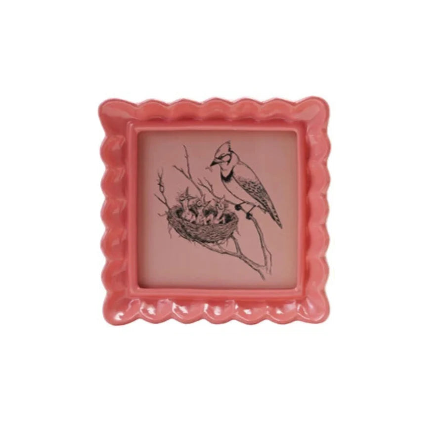 Square Ruffled Photo Frame