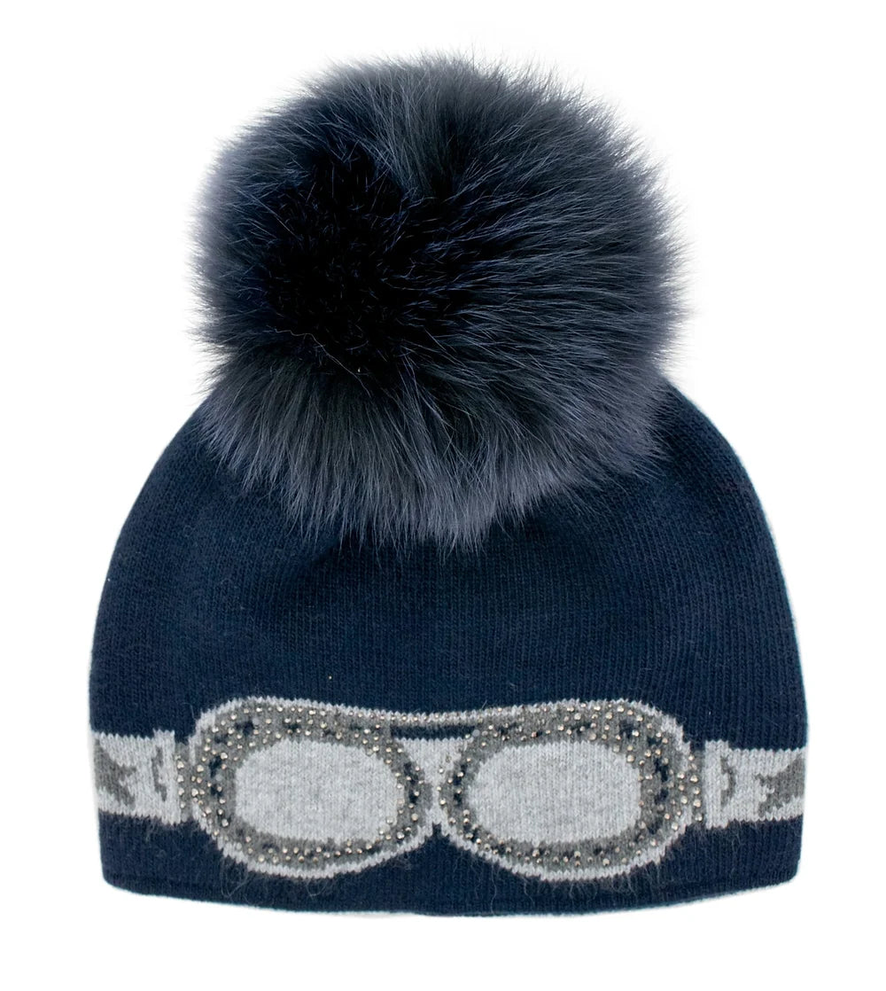 Goggle Beanie Hat
