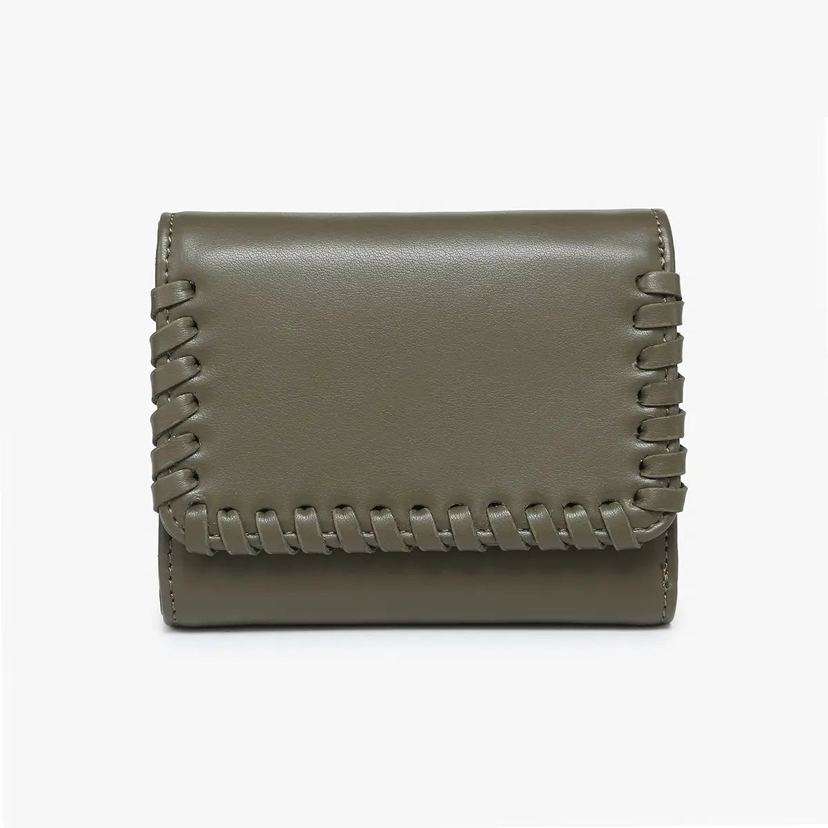 Logan Whipstitch Trifold Wallet