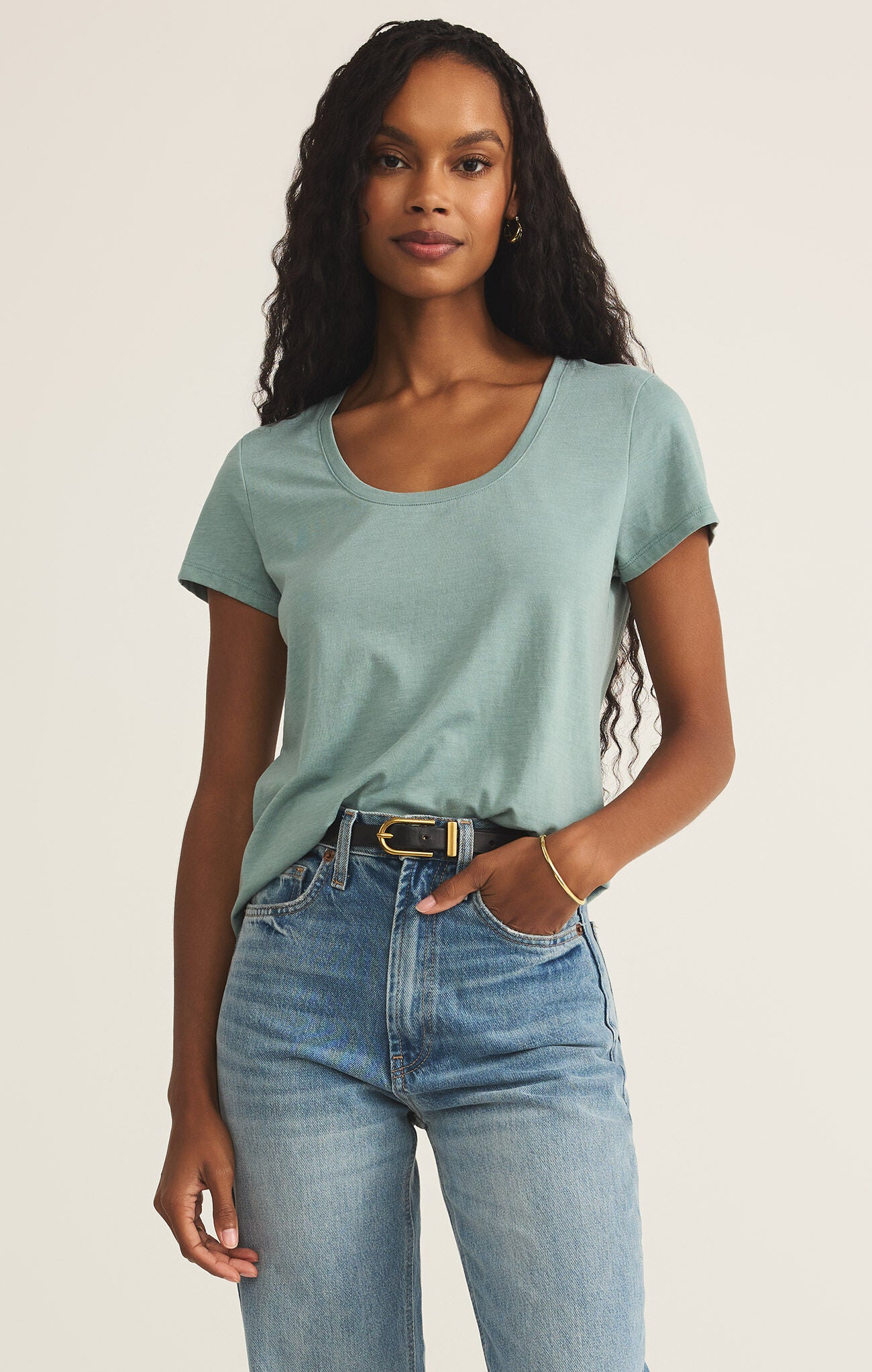 Anywhere Scoop Tee