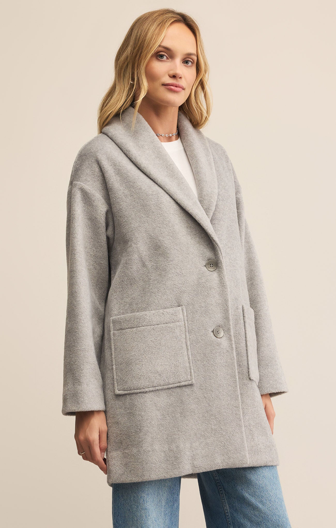 Lennon Heathered Coat