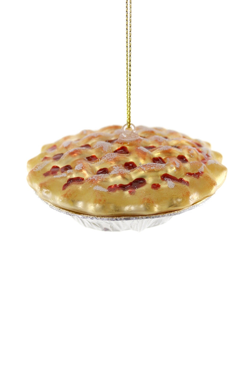 Homemade Cherry Pie Ornament
