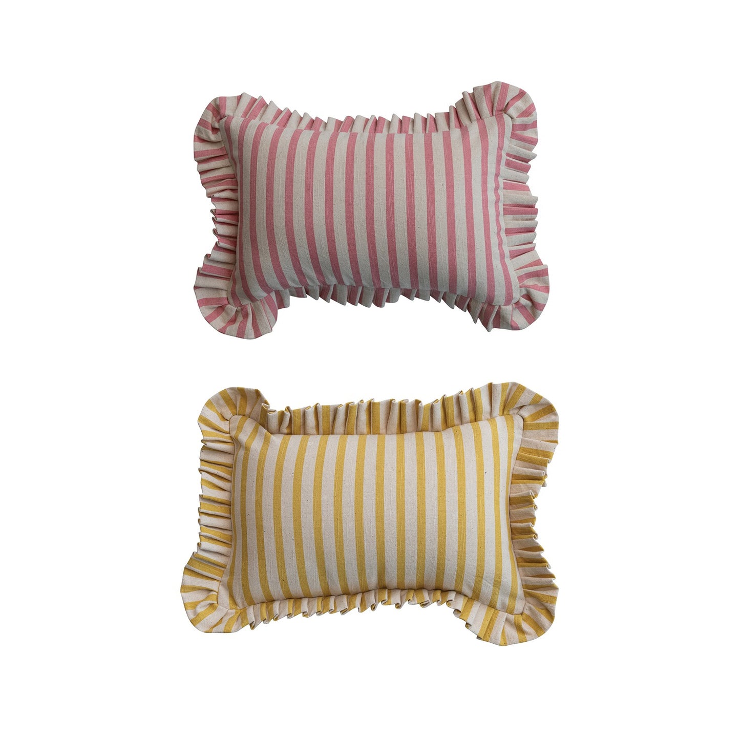 Cotton Striped Pillow