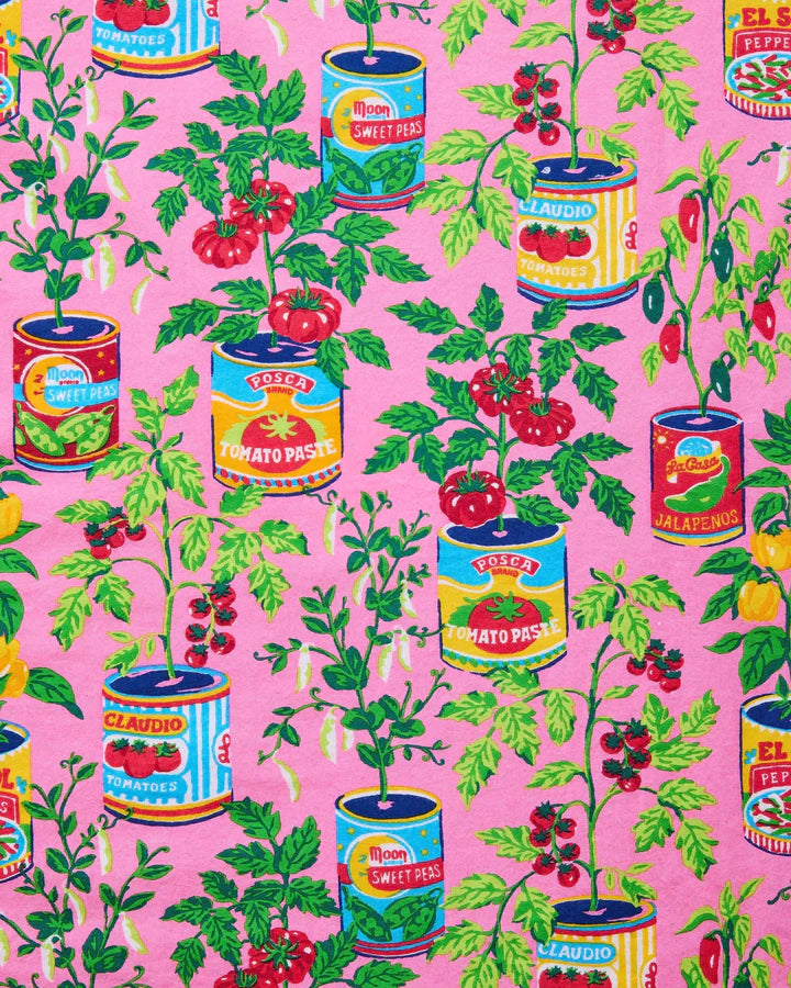 Quilted Pouch - Kitchen Garden