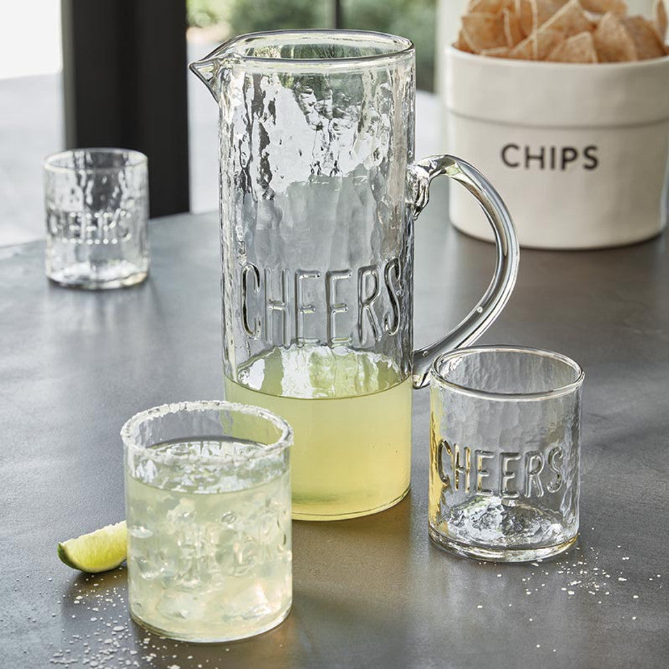 Cheers Drinking Glass