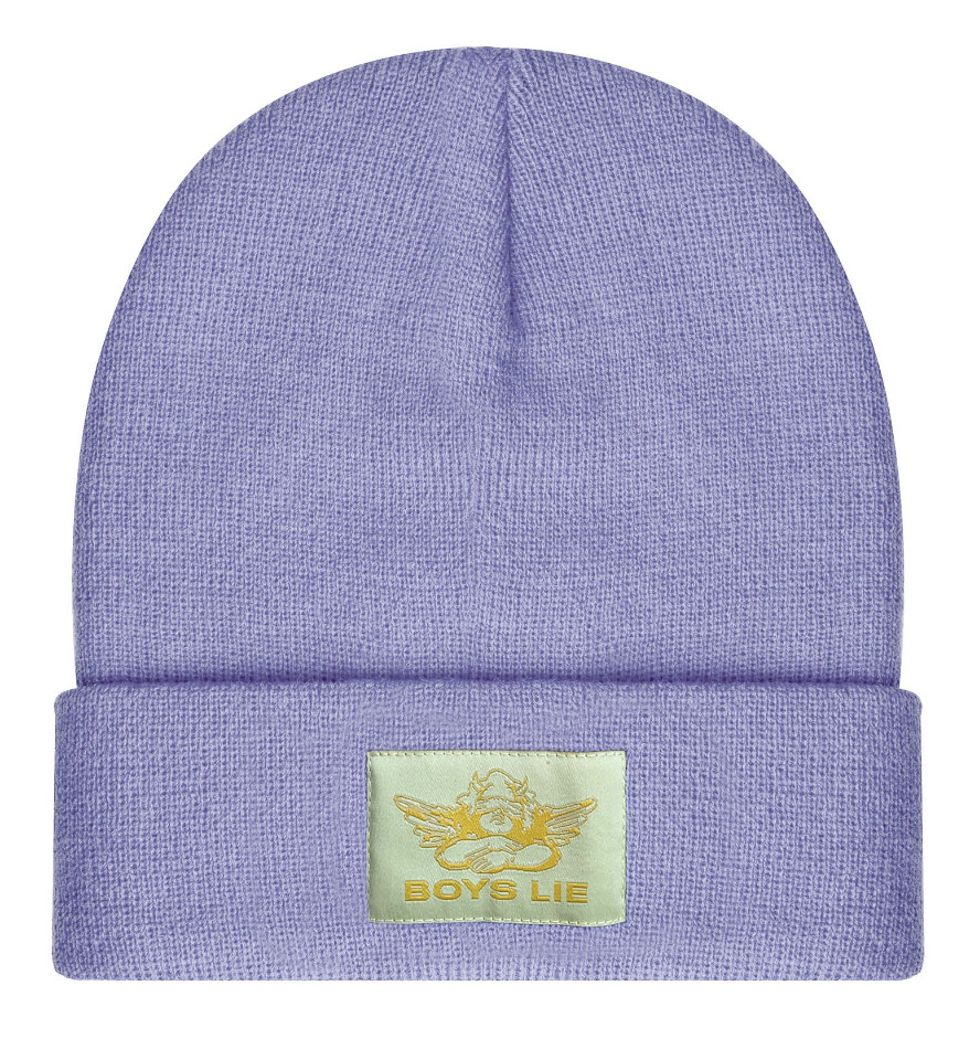 Boys Lie Beanie Hat - Amber