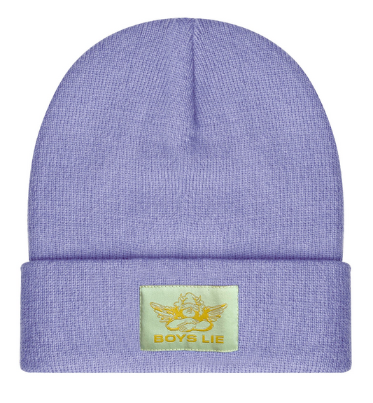 Boys Lie Beanie Hat - Amber