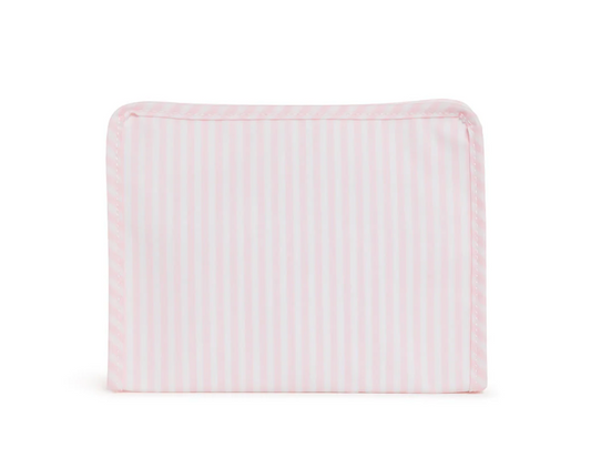 Medium Roadie - Pink Pin Stripe