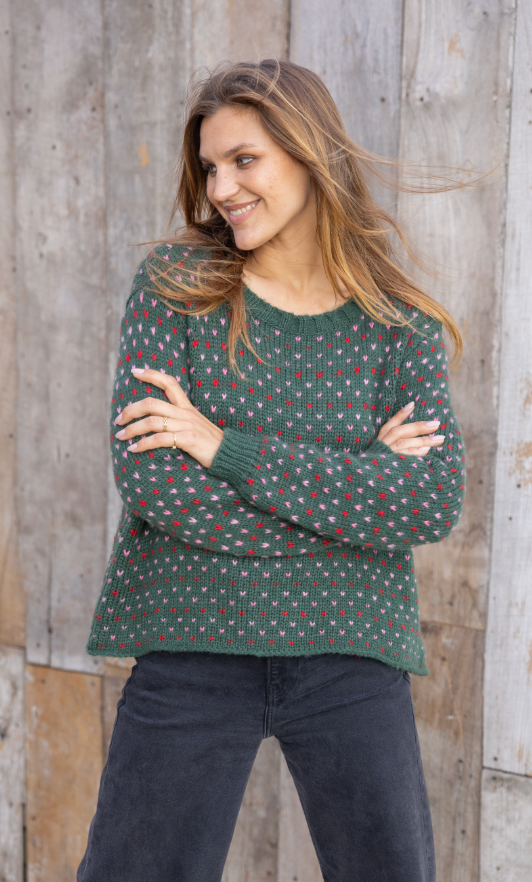 Emily Chunky Crewneck Sweater