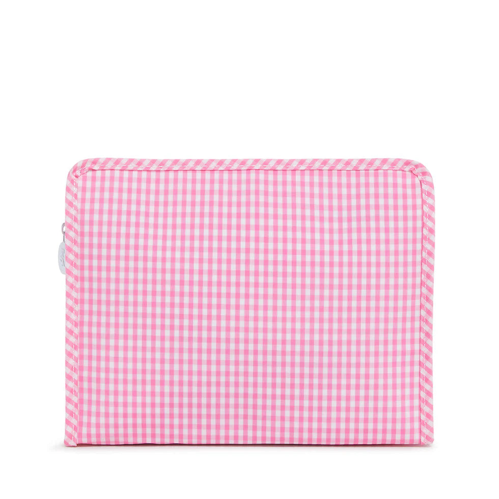Large Roadie - Gingham Pink