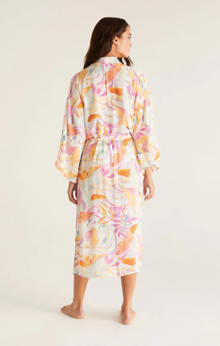 Bed To Beach Palm Kimono