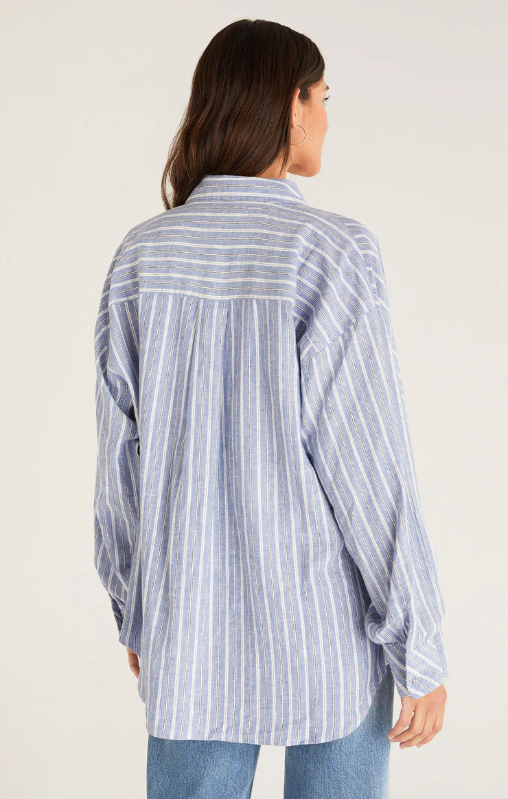 Natalia Button Up Top