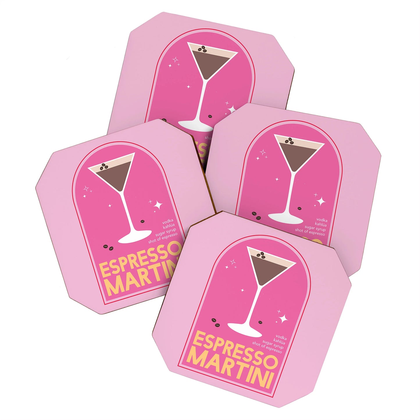 Coasters Set - Espresso Martini