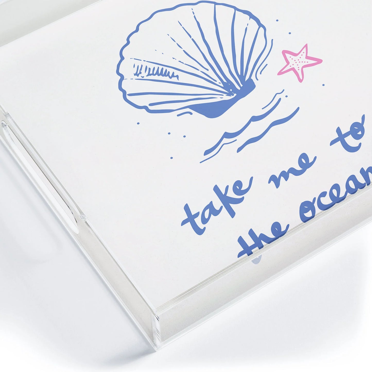 Small Acrylic Tray - Take Me To The Ocean