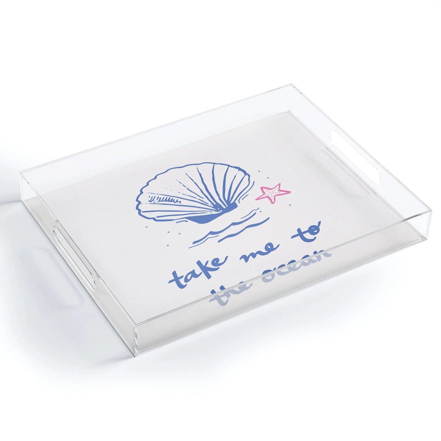 Large Acrylic Tray - Take Me To The Ocean