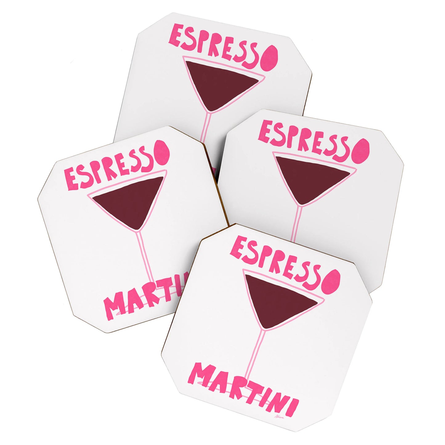 Coaster Set - Espresso Martini