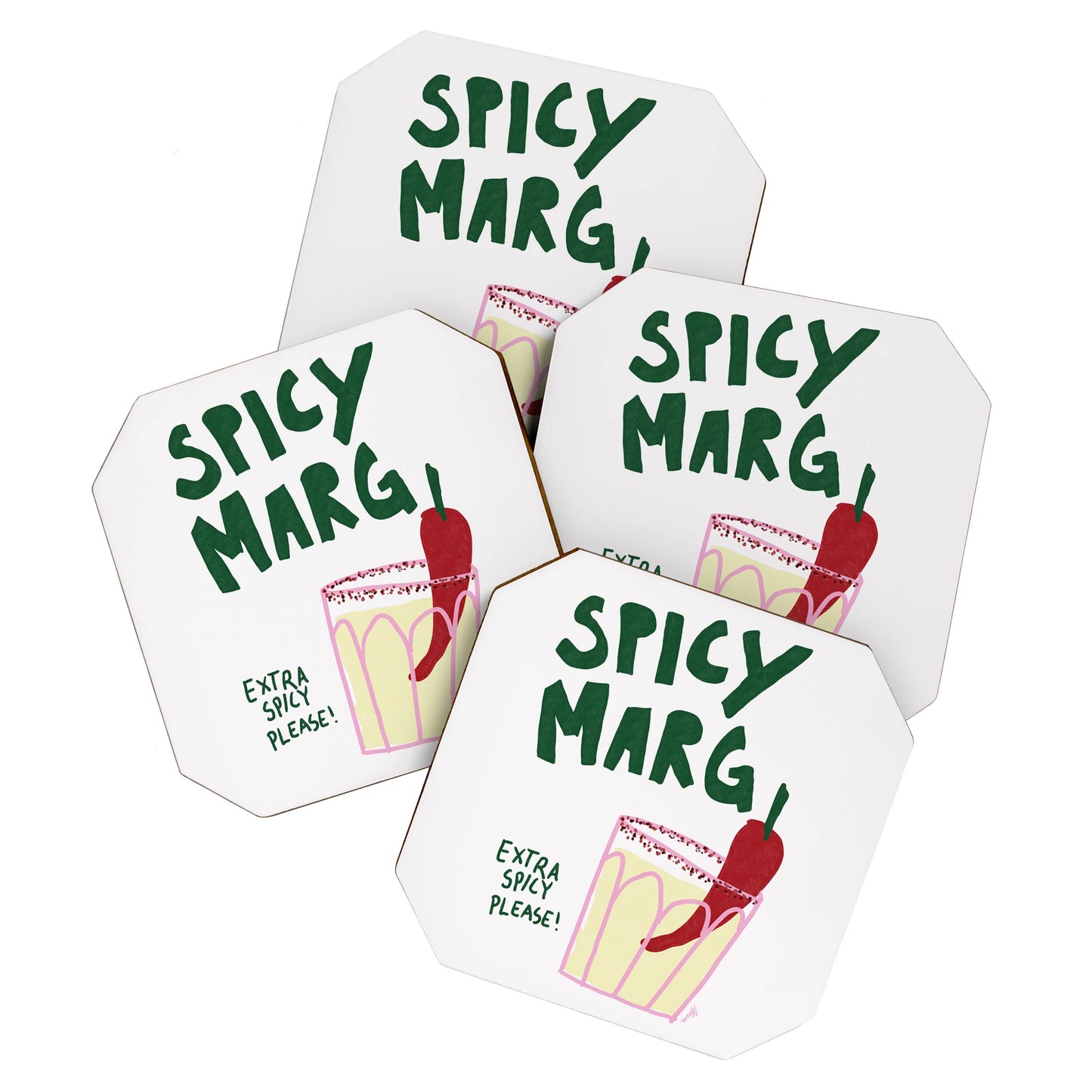 Coaster Set - Spicy Marg