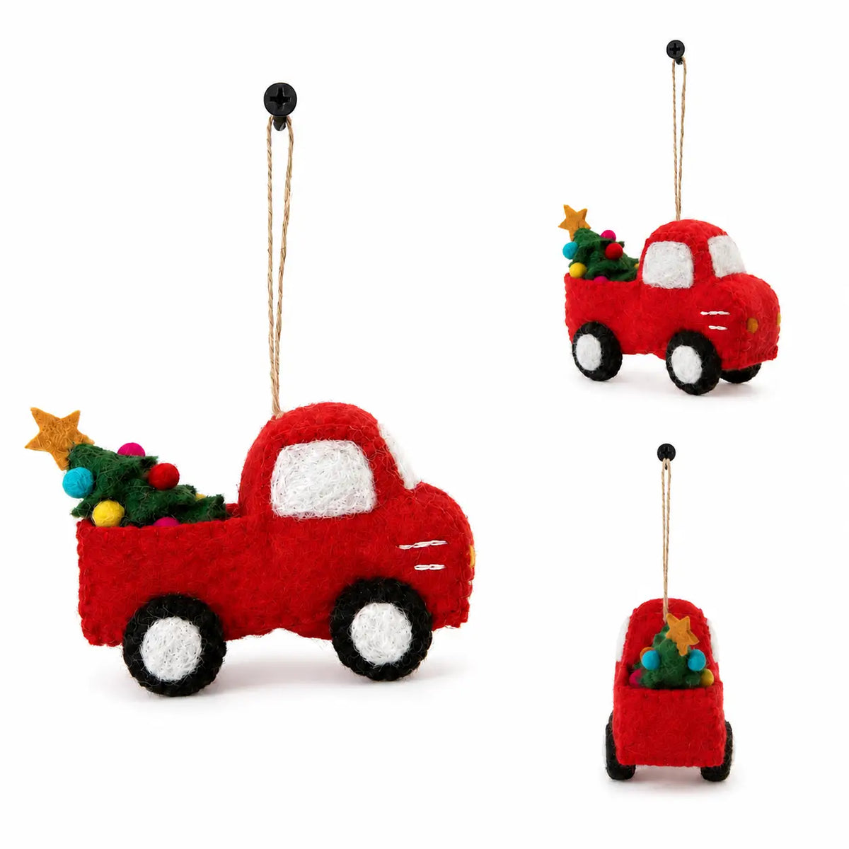 Ornament - Truck W/ Tree