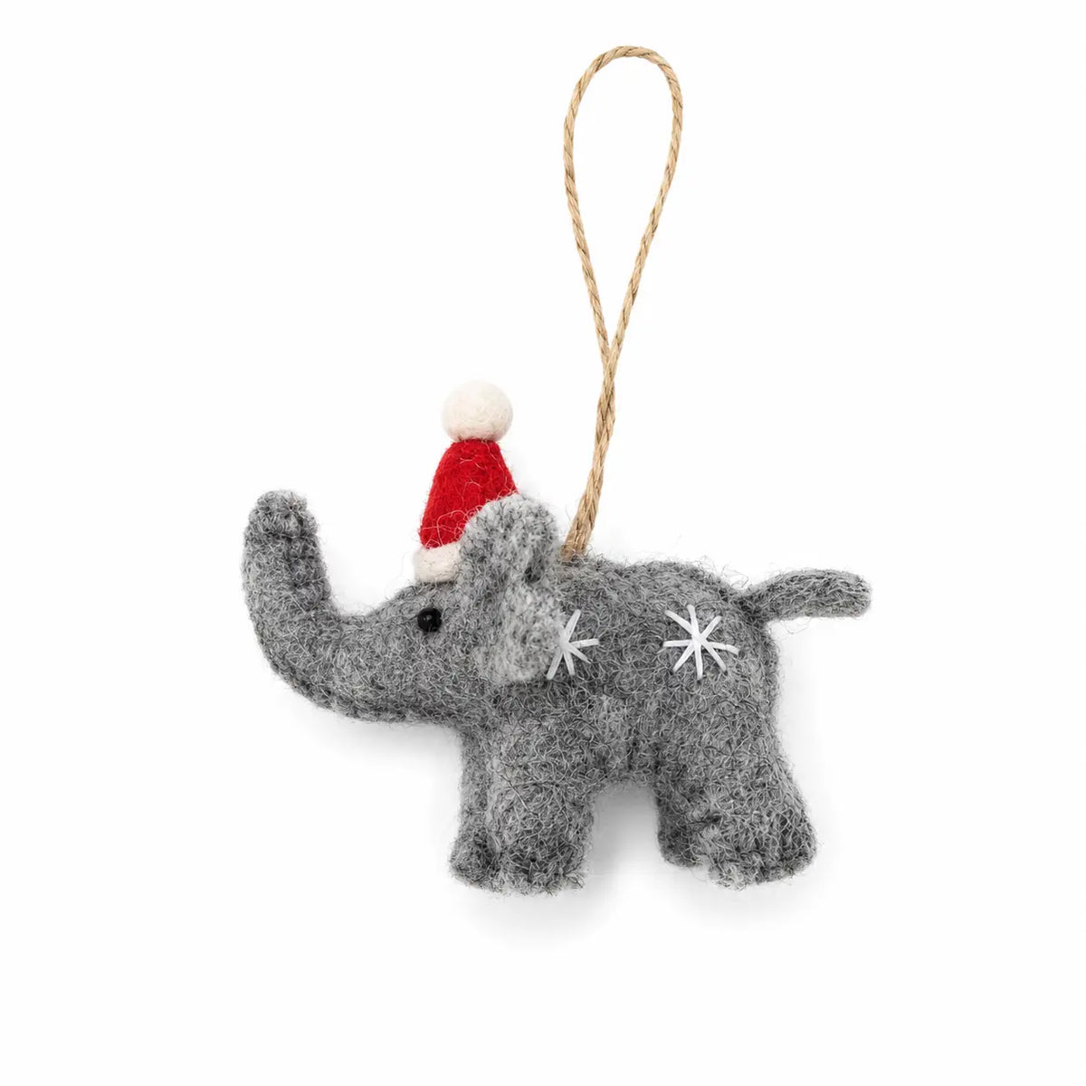 Ornament - Elephant W/ Hat