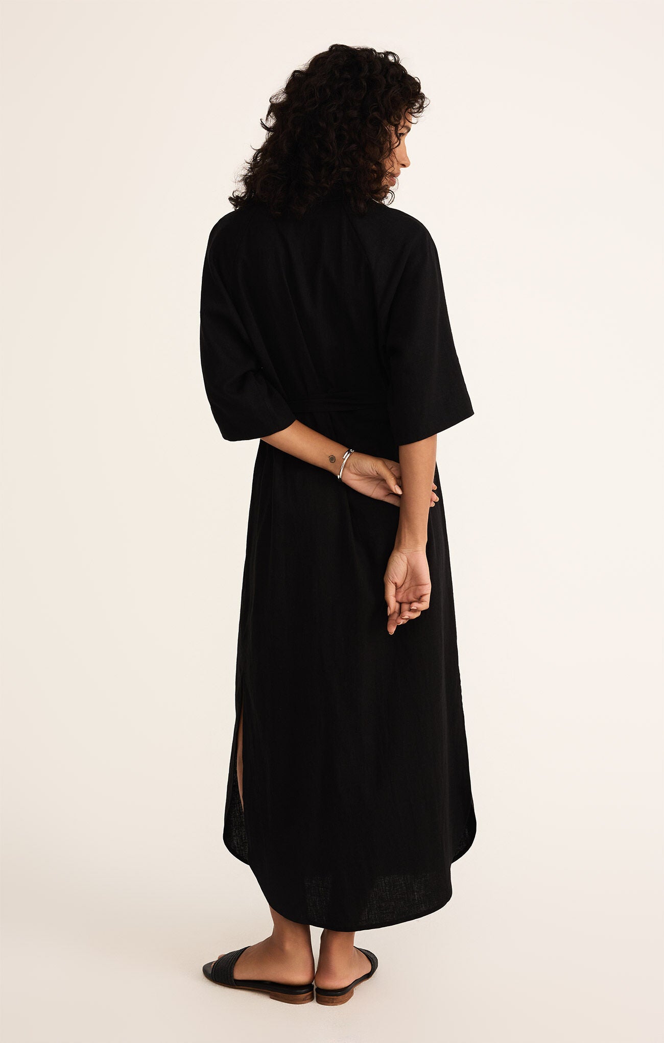 Brise Linen Midi Dress