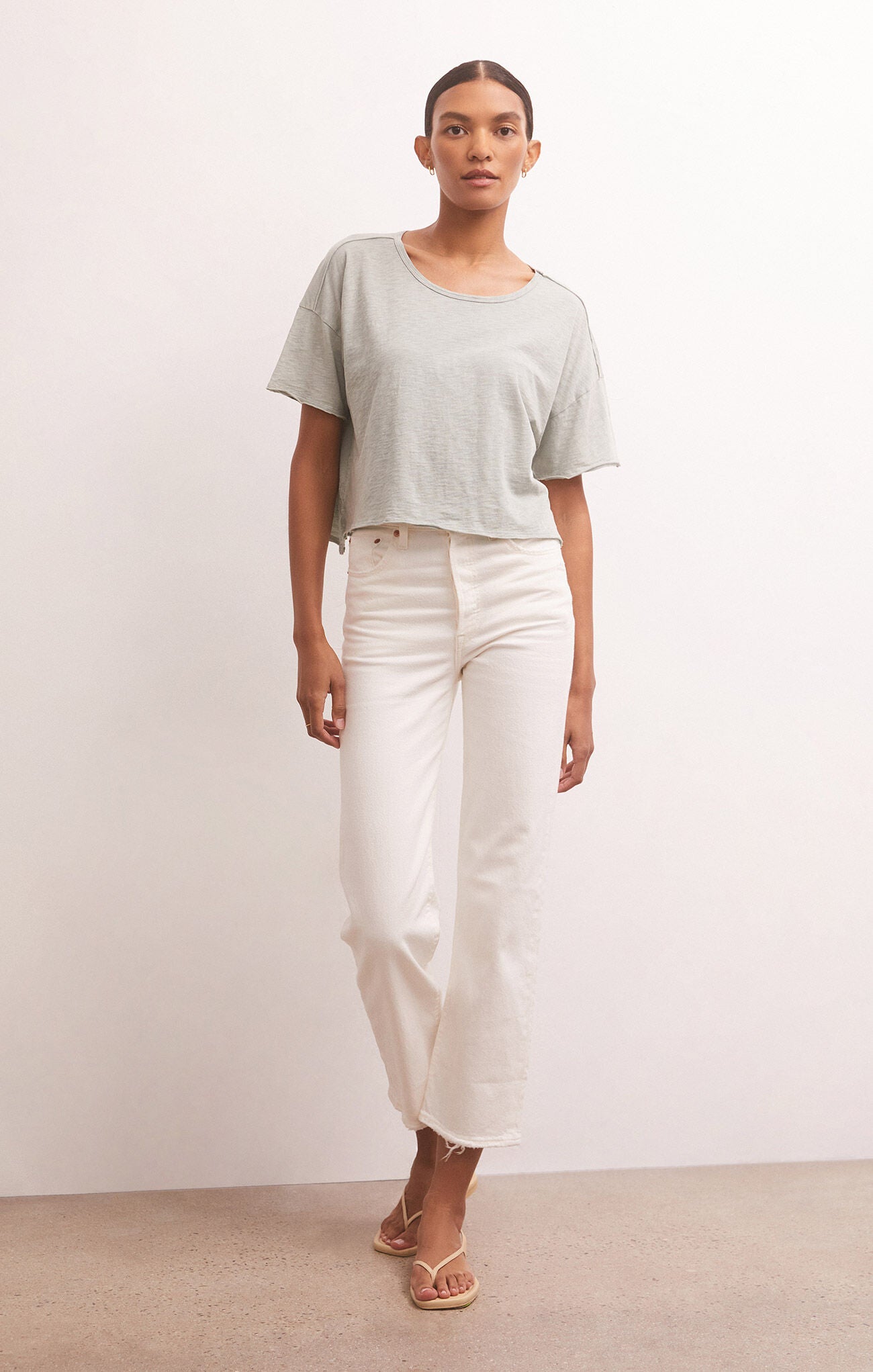 Hazel Slub Tee