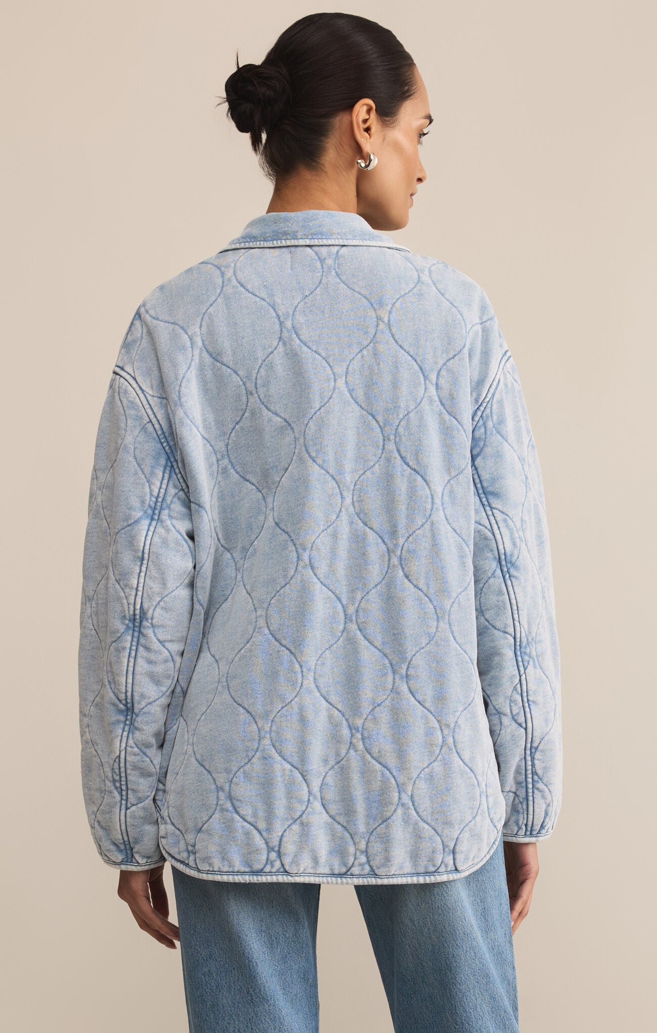 Boulder Knit Denim Jacket