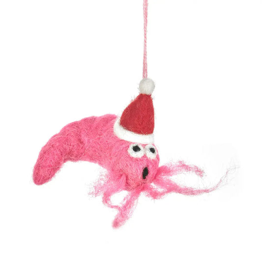 Ornament - Festive Prawn