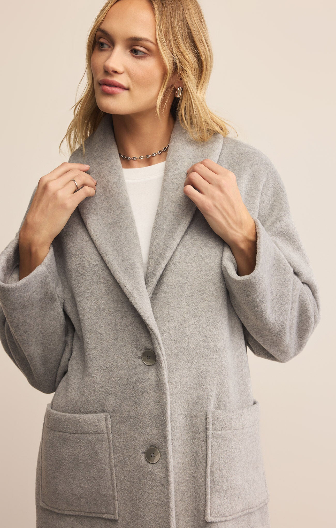 Lennon Heathered Coat