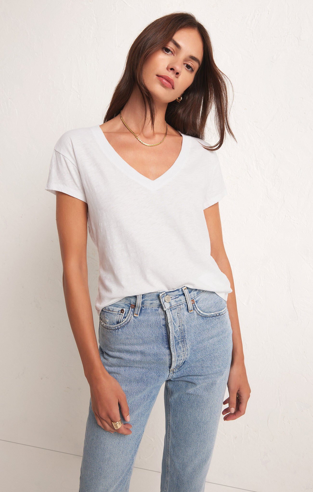 Modern V-Neck Tee