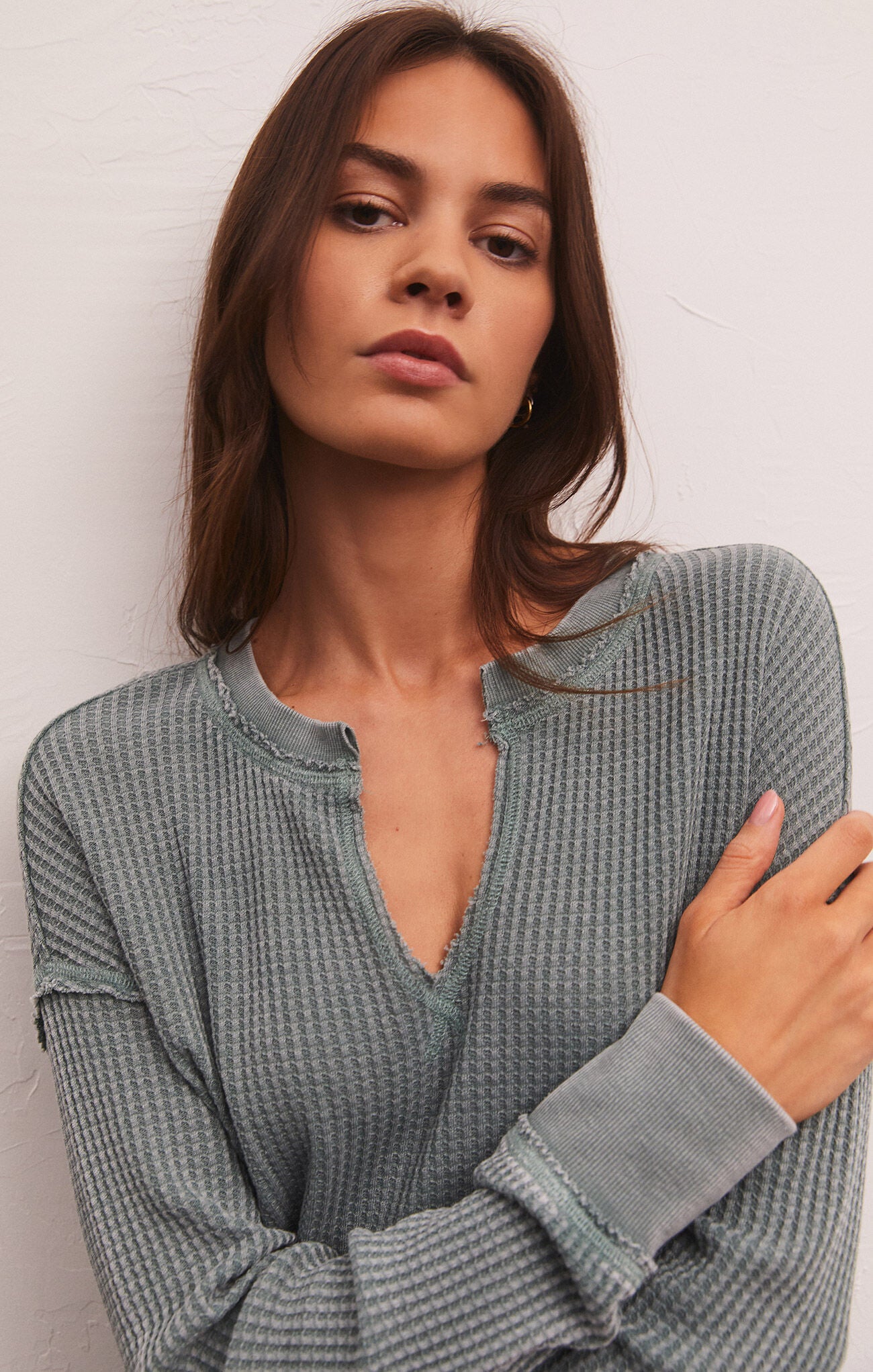 Driftwood Thermal Longsleeve Top