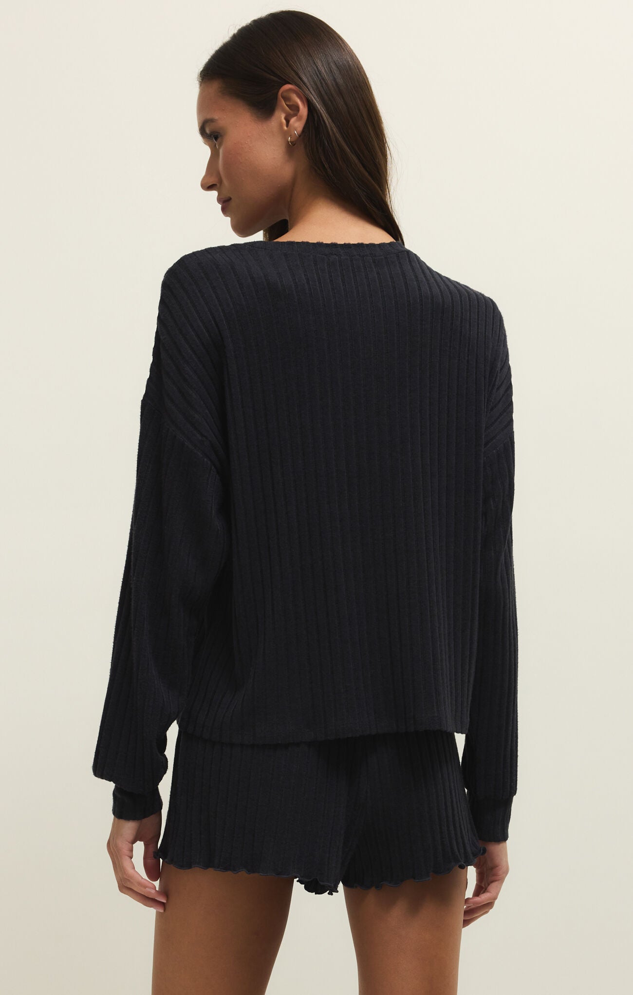 Daydream Rib Ls Top