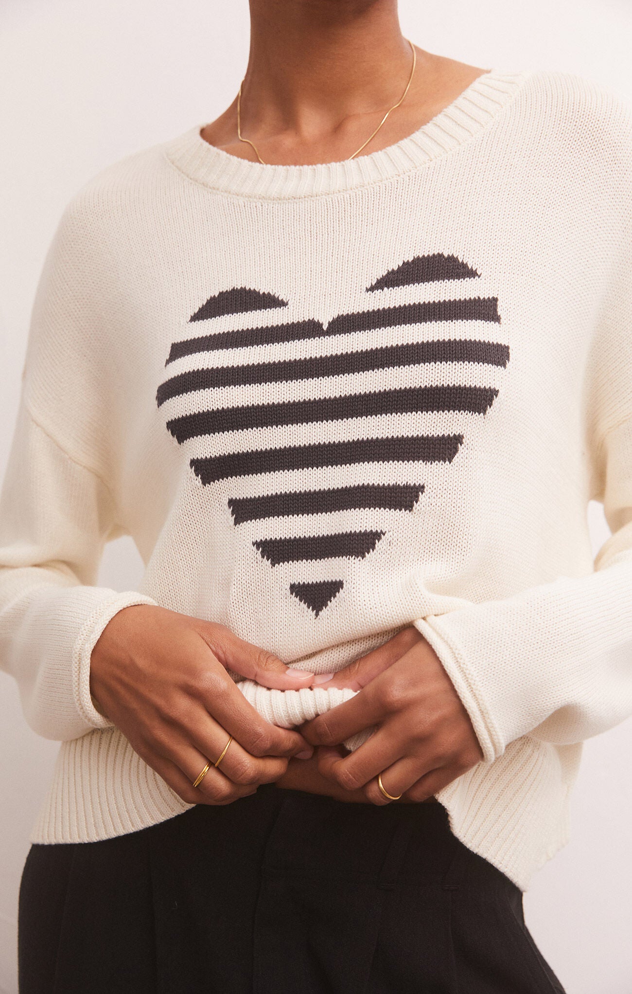 Sienna Heart Sweater