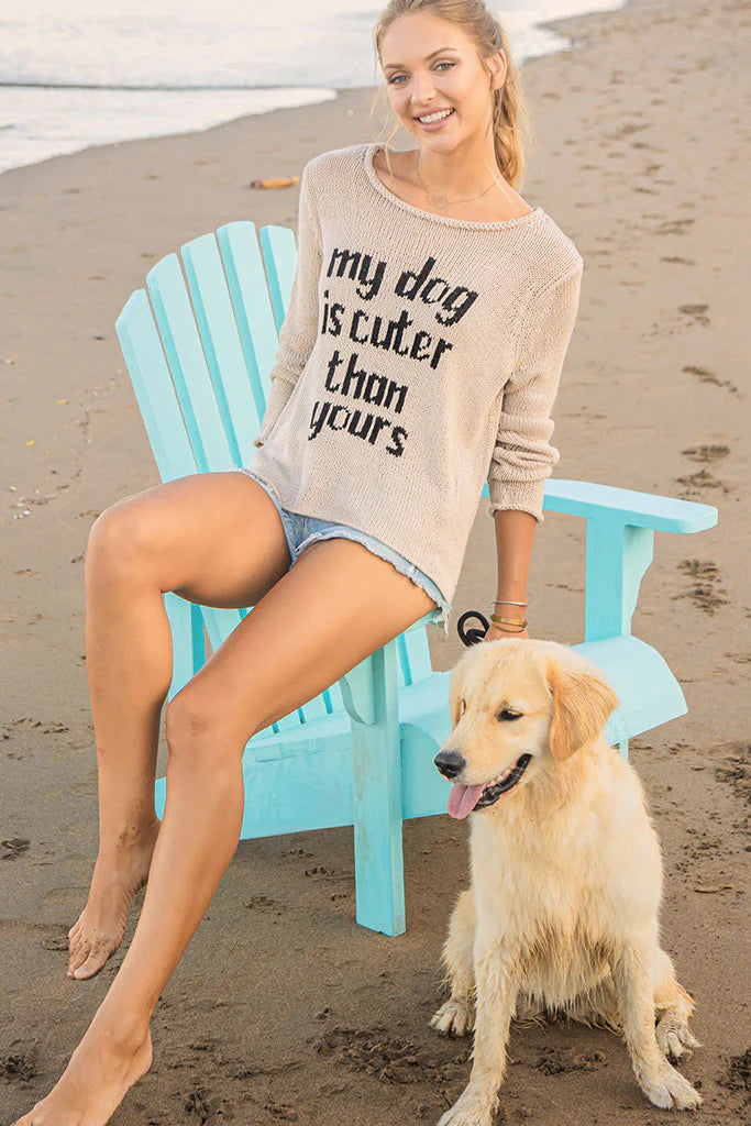 My Dog Is Cuter Than Yours Sweater
