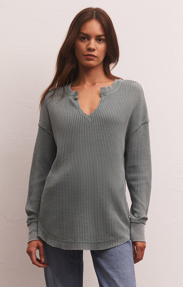 Driftwood Thermal Longsleeve Top