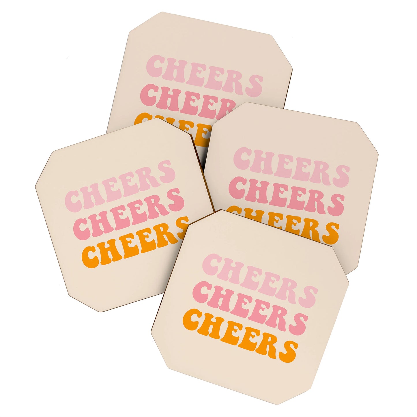Coaster Set - Cheers