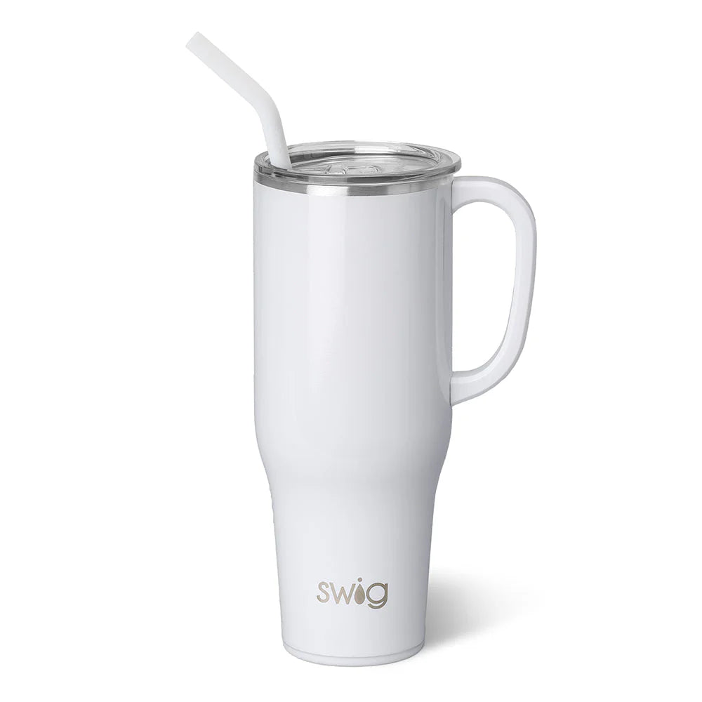 Mega Mug - Shimmer White