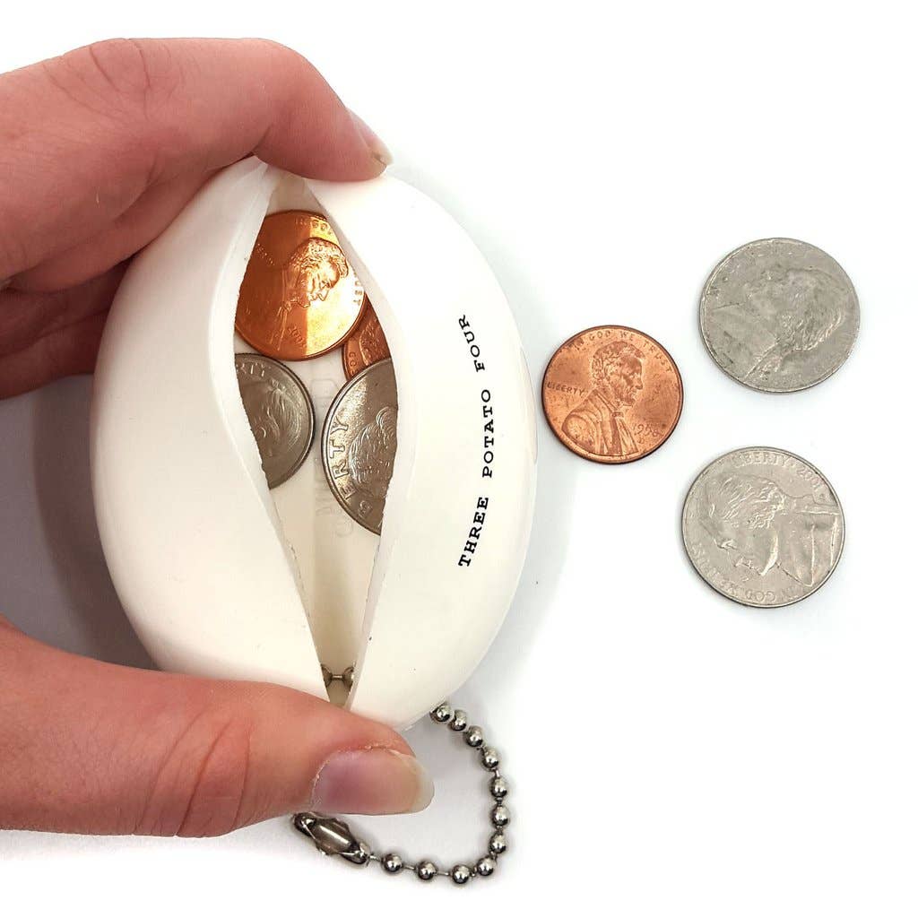 Coin Purse Keychain - Book Money