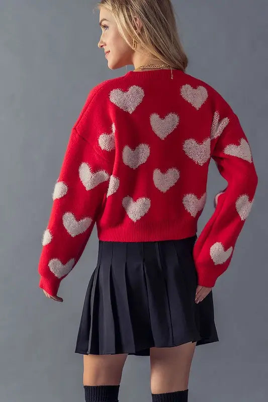 Cutie Pie Heart Sweater