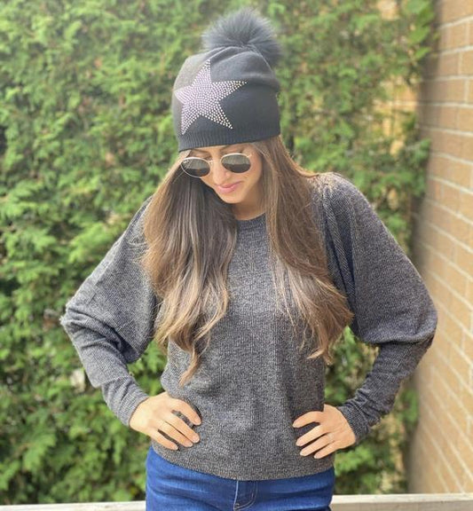 Big Star Beanie Hat